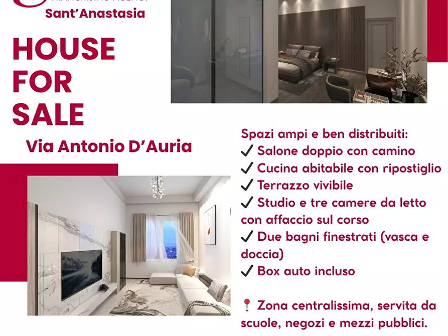Immagine 1 di Appartamento in vendita  in Via Antonio D'Auria, snc a Sant'anastasia