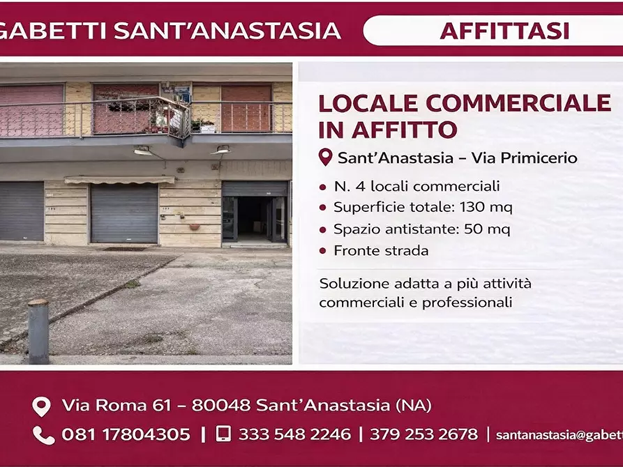 Immagine 9 di Attività commerciale in affitto  in Via Primicerio, snc a Sant'anastasia