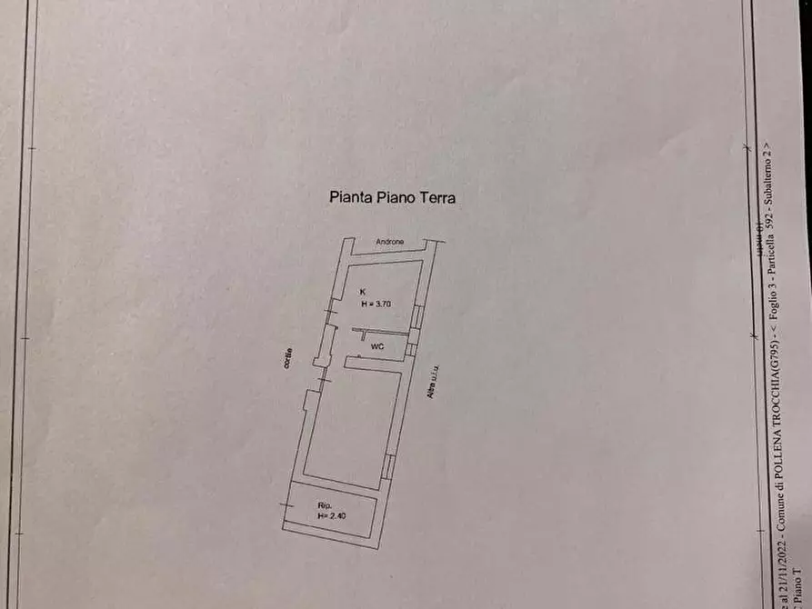 Immagine 6 di Palazzo in vendita  in Via Dante Alighieri, snc a Pollena Trocchia