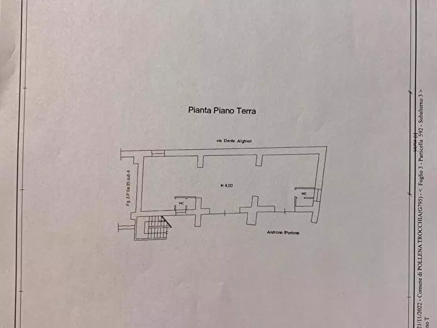 Immagine 7 di Palazzo in vendita  in Via Dante Alighieri, snc a Pollena Trocchia