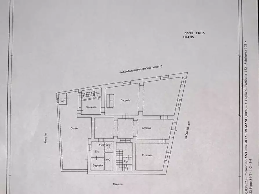 Immagine 2 di Palazzo in vendita  in Via Don Giuseppe Morosini, 22 a San Giorgio A Cremano