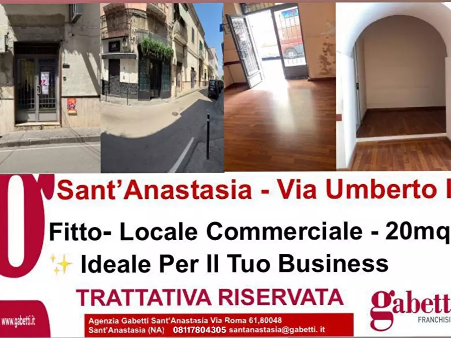 Immagine 1 di Attività commerciale in affitto  in Via Umberto I, 36 a Sant'anastasia