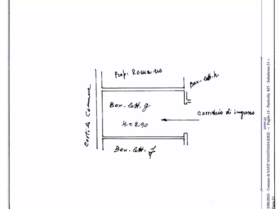 Immagine 7 di Box auto in vendita  in Via Arturo Toscanini, 30 a Sant'anastasia