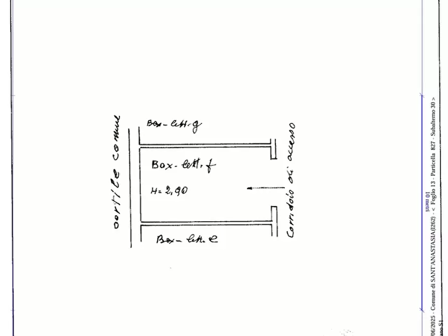 Immagine 6 di Box auto in vendita  in Via Arturo Toscanini, 30 a Sant'anastasia