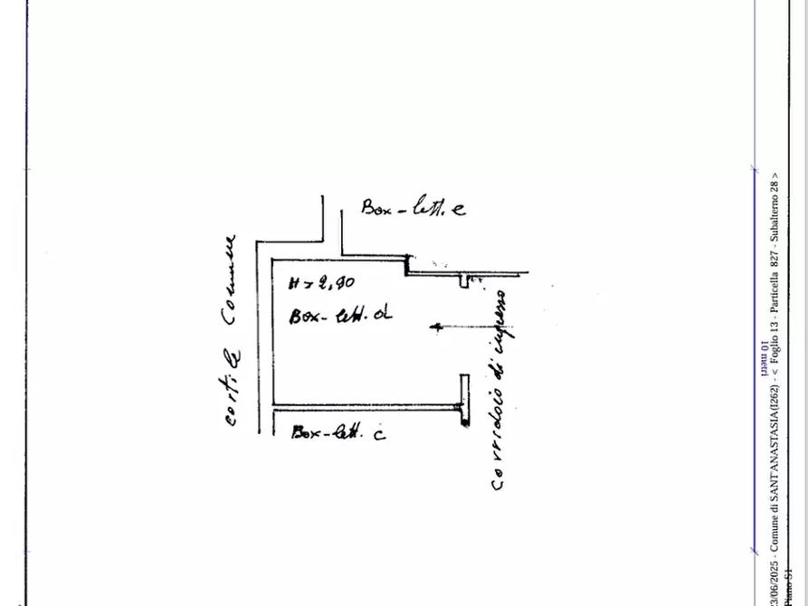 Immagine 4 di Box auto in vendita  in Via Arturo Toscanini, 30 a Sant'anastasia
