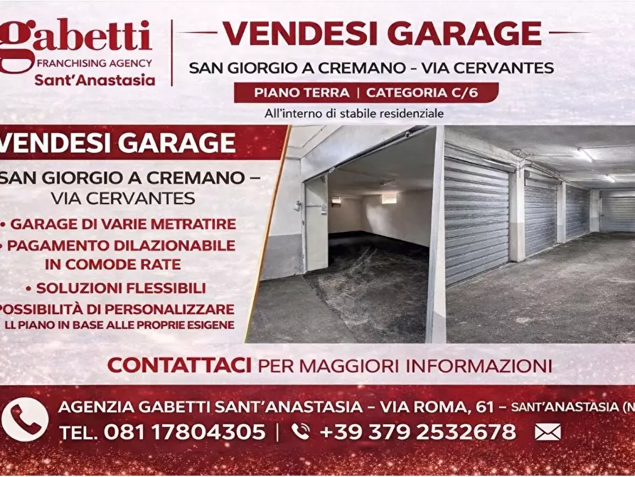Immagine 1 di Box auto in vendita  in Via Scarlatti, 19/20 a San Giorgio A Cremano