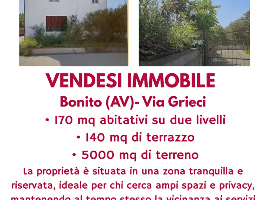 Immagine 1 di Palazzo in vendita  in Via Grieci, snc a Bonito