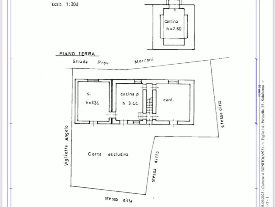 Immagine 3 di Palazzo in vendita  in Via Grieci, snc a Bonito