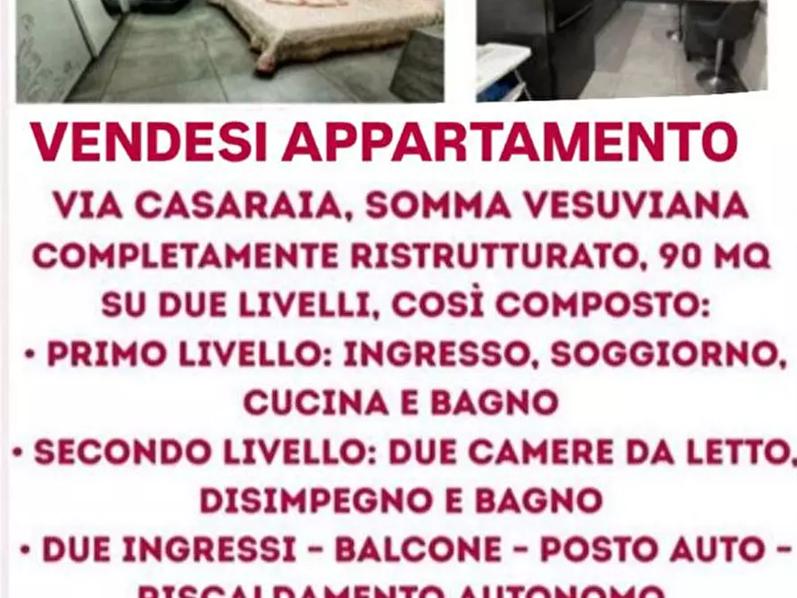 Immagine 1 di Appartamento in vendita  in Via Casaraia a Somma Vesuviana