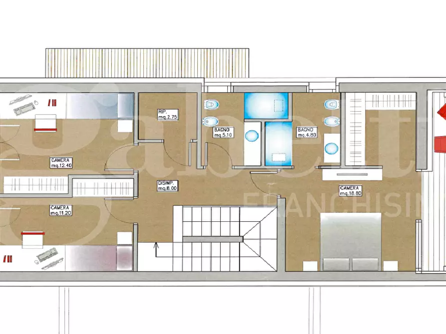 Immagine 18 di Villa in vendita  in Via Vanzo, 9 a Mogliano Veneto