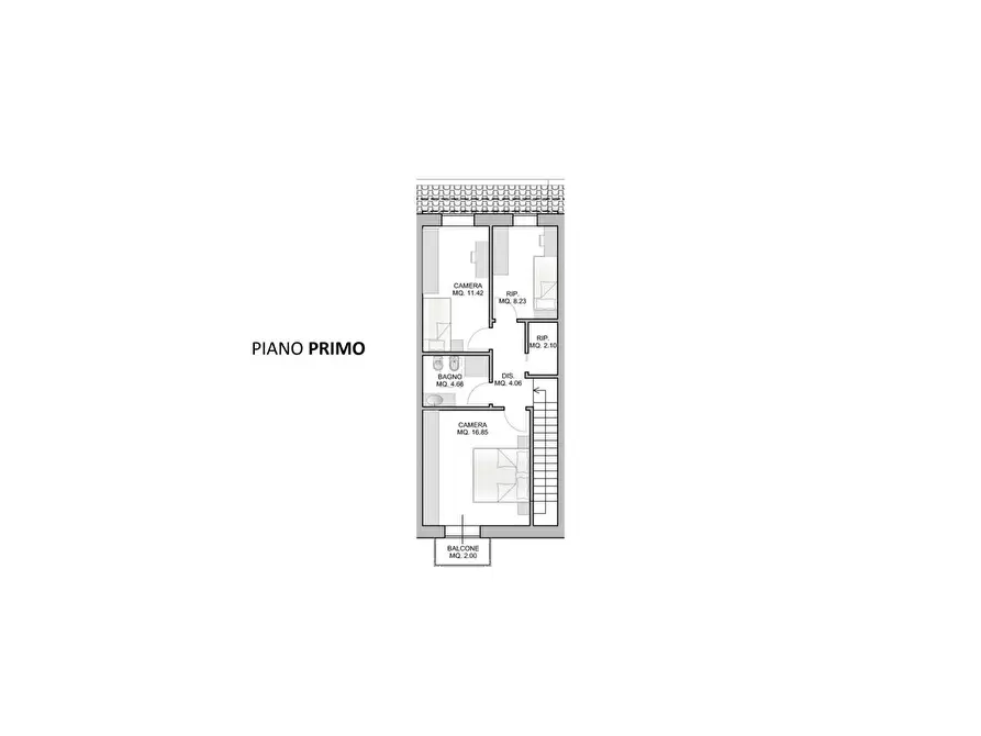 Immagine 6 di Villetta a schiera in vendita  in Via Torconca a San Giovanni In Marignano