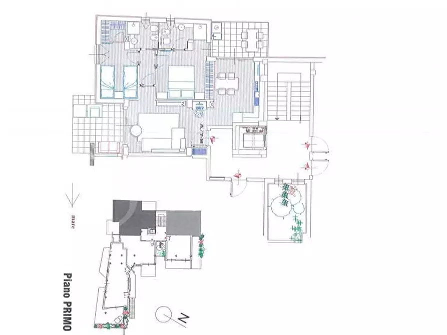 Immagine 7 di Appartamento in vendita  in Via Lungomare Sirena, 114 a Tortoreto