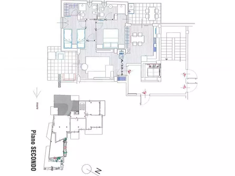 Immagine 8 di Appartamento in vendita  in Via Lungomare Sirena, 114 a Tortoreto