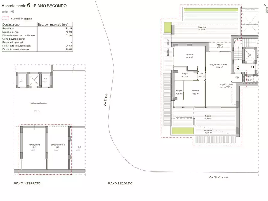 Immagine 22 di Attico in vendita  in Viale castrocaro, 78 a Riccione