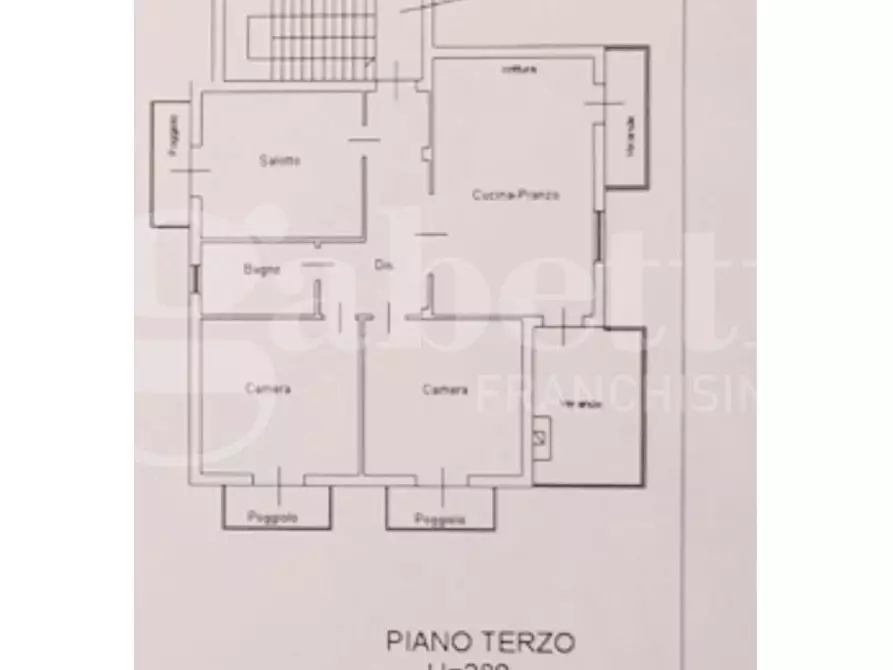 Immagine 22 di Appartamento in vendita  in Via SOTTOMARINA- VIA TIRRENO, 00 a Chioggia