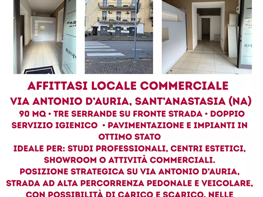 Immagine 1 di Attività commerciale in affitto  in Via Antonio D'Auria, snc a Sant'anastasia