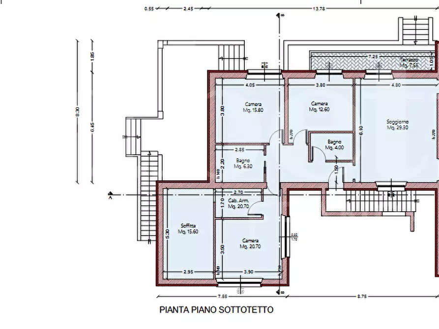 Immagine 13 di Casa trifamiliare in vendita  in Via PERUGIA, 0 a Bettona