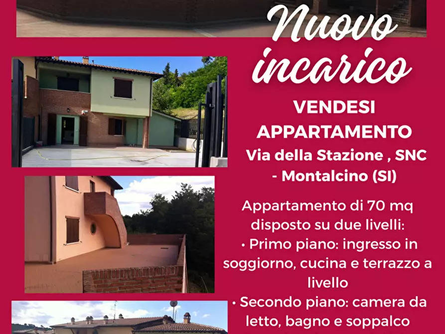 Immagine 1 di Appartamento in vendita  in Via della Stazione a Montalcino
