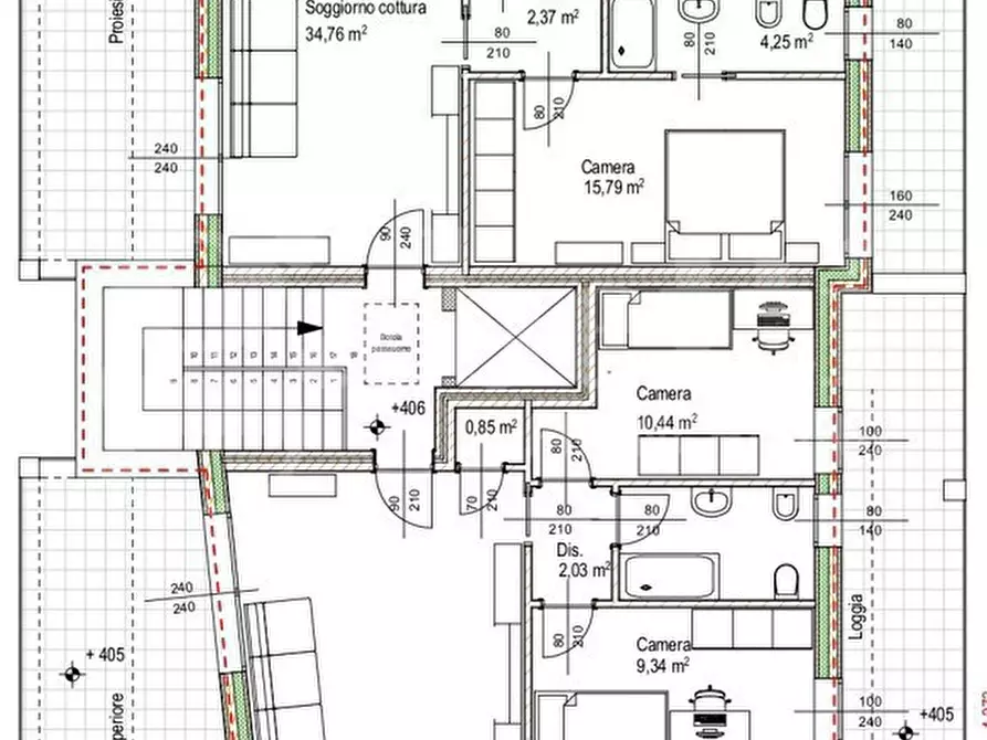 Immagine 27 di Appartamento in vendita  in Via Rielta, 45 a Venezia
