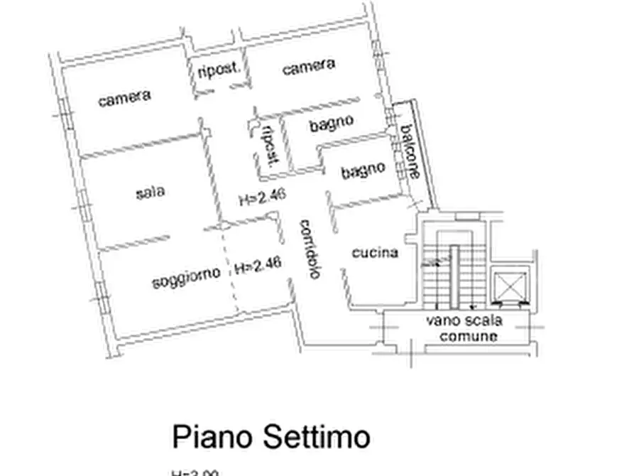 Immagine 47 di Appartamento in vendita  in Via MARCONI a Bologna