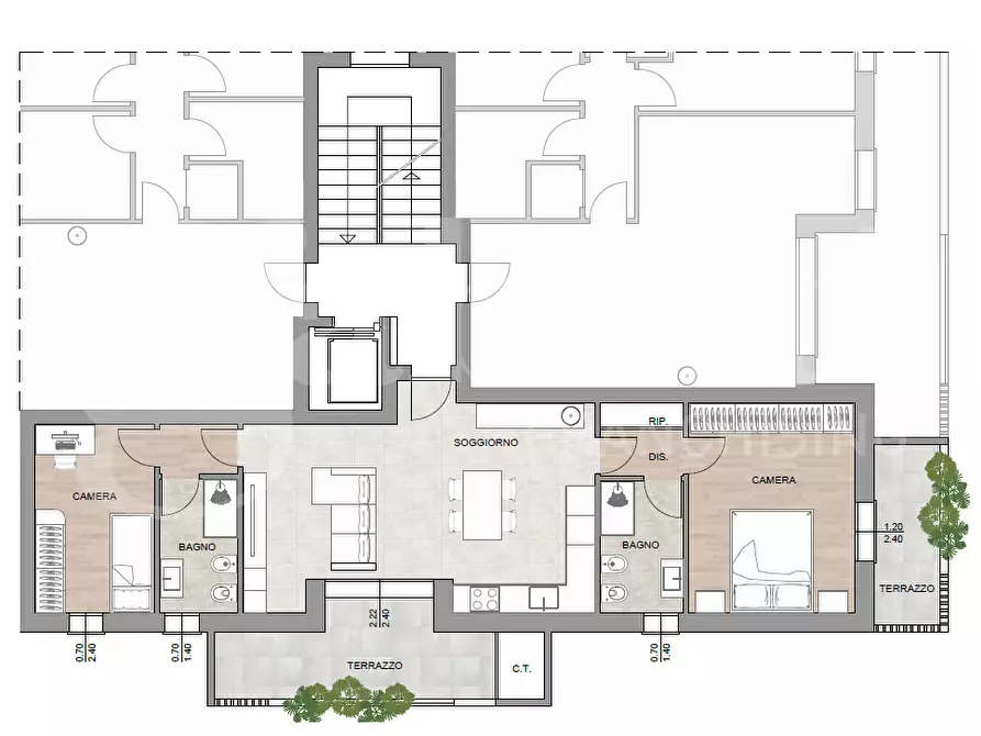 Immagine 19 di Appartamento in vendita  in Via Roma, 70 a Mogliano Veneto