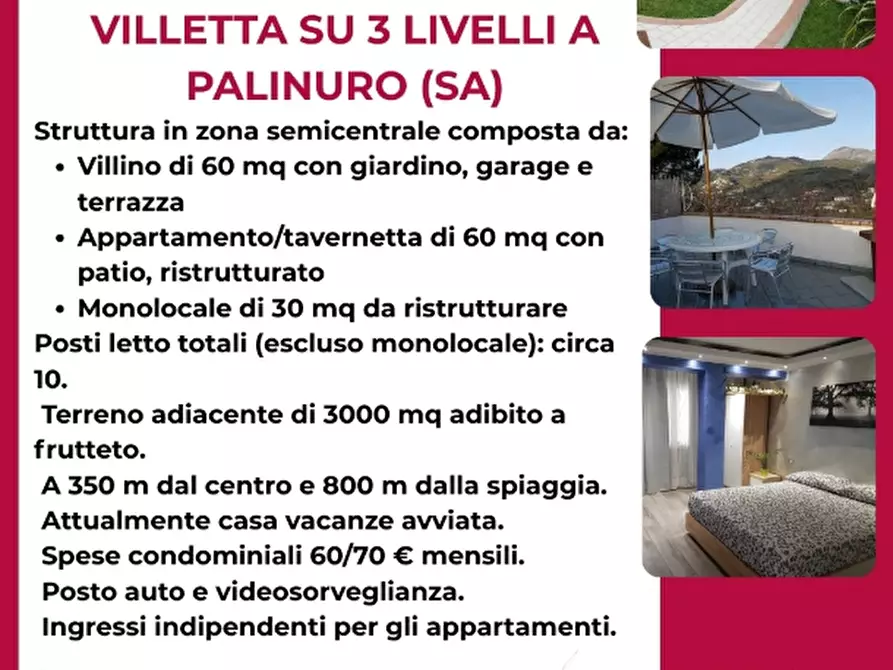 Immagine 1 di Appartamento in vendita  in Via San Paolo, snc a Centola