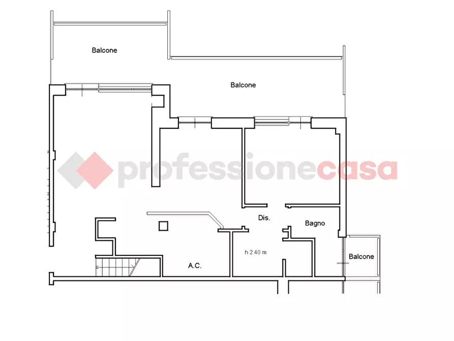 Immagine 37 di Appartamento in vendita  in Via Stefano Borgia, 156 a Roma