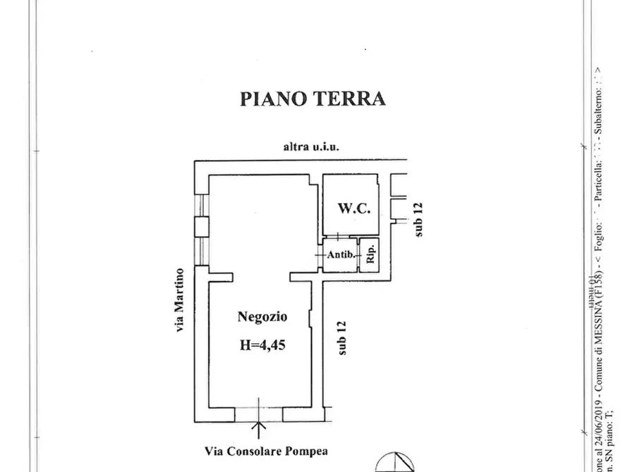 Immagine 15 di Negozio in vendita  in Via Consolare Pompea, 1561 a Messina