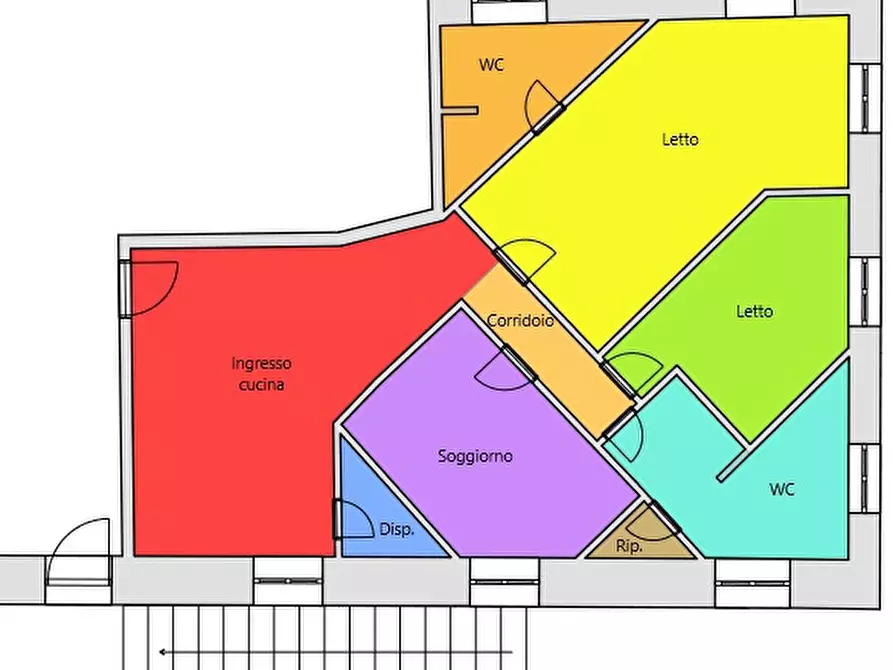 Immagine 4 di Appartamento in vendita  in Via del commercio, 1 a Catanzaro