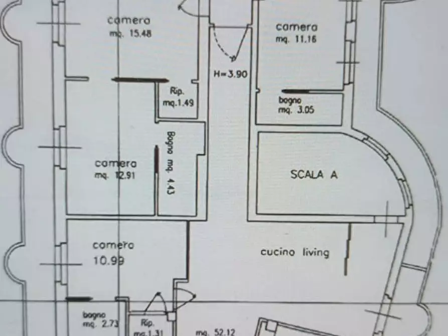 Immagine 35 di Appartamento in vendita  in Corso giacomo matteotti, 45 a Siracusa