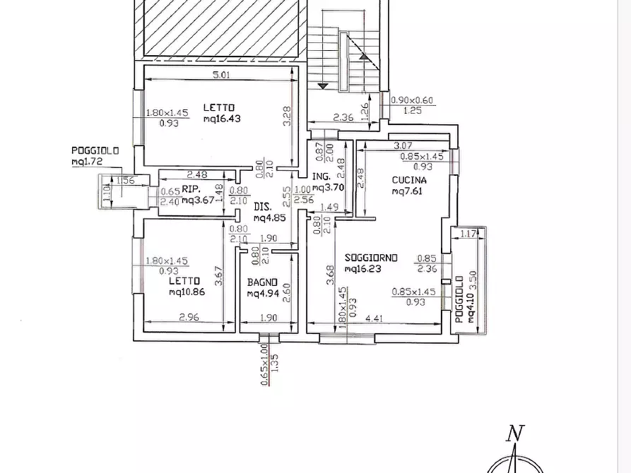 Immagine 20 di Appartamento in vendita  in Via CAVARZERE   Via dei Martiri, 59 a Cavarzere