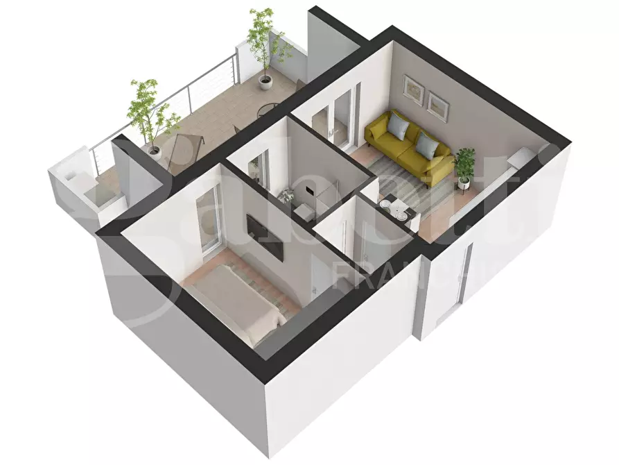 Immagine 5 di Appartamento in vendita  in Via Paolo Borsellino, 5 a Tortoreto