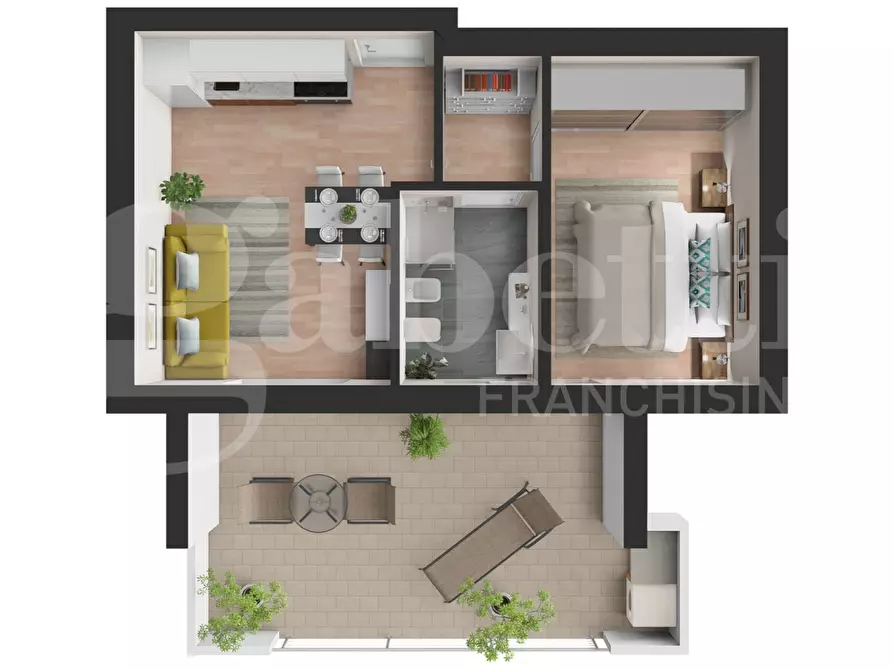 Immagine 9 di Appartamento in vendita  in Via Paolo Borsellino, 5 a Tortoreto