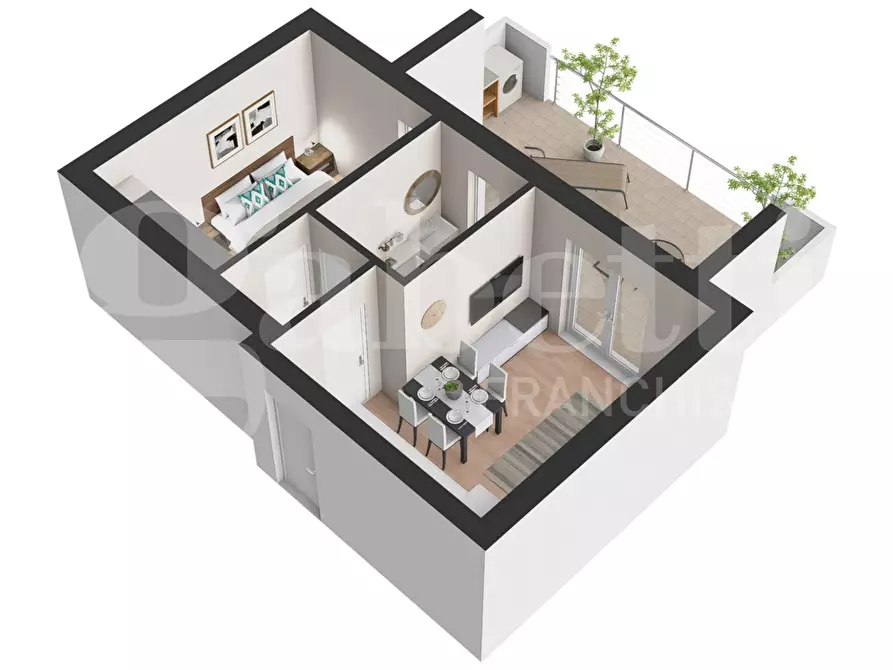 Immagine 7 di Appartamento in vendita  in Via Paolo Borsellino, 5 a Tortoreto