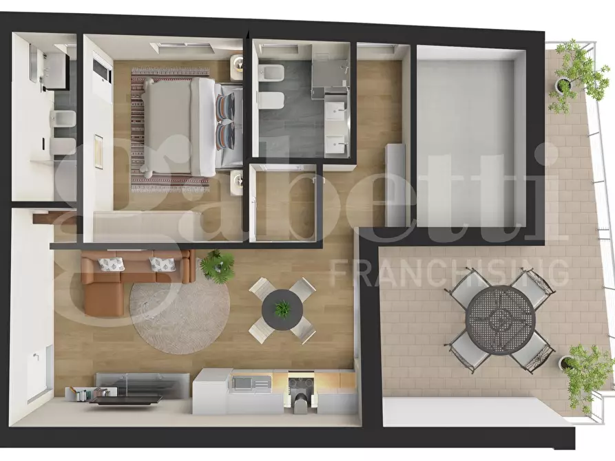 Immagine 9 di Appartamento in vendita  in Via Paolo Borsellino, 5 a Tortoreto