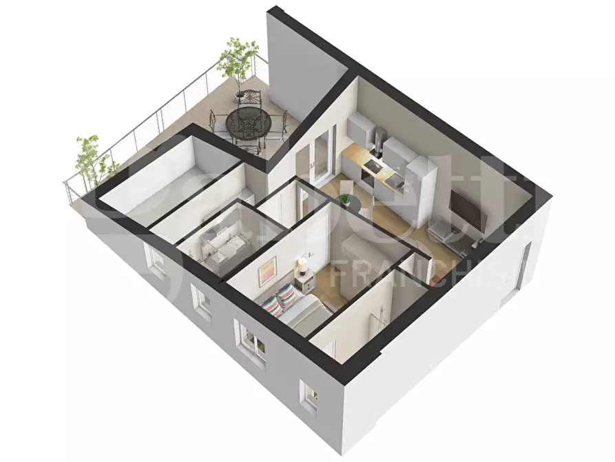 Immagine 8 di Appartamento in vendita  in Via Paolo Borsellino, 5 a Tortoreto