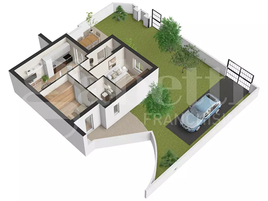 Immagine 8 di Appartamento in vendita  in Via Polo Borsellino, 5 a Tortoreto