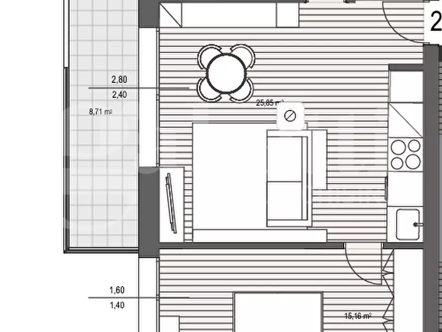 Immagine 12 di Appartamento in vendita  in Via Rielta, . a Venezia
