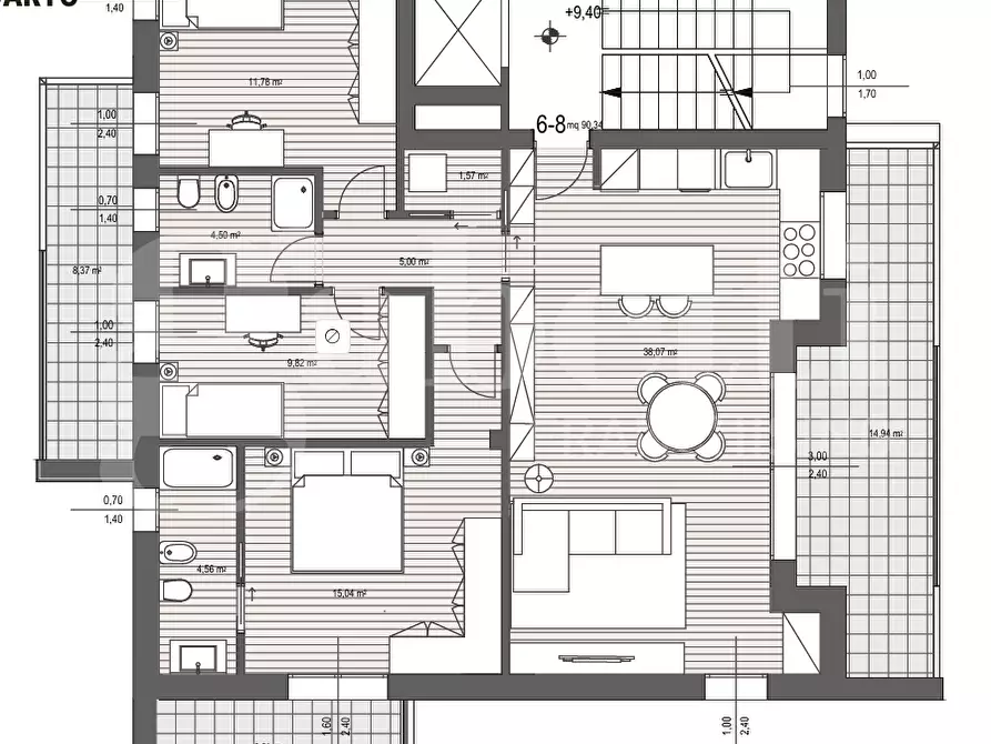 Immagine 13 di Appartamento in vendita  in Via Rielta, . a Venezia