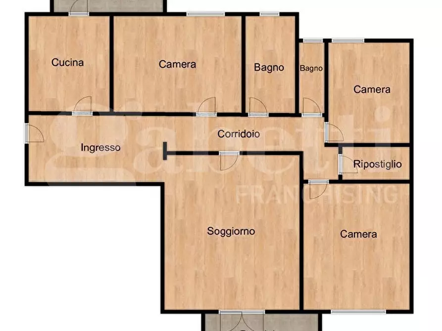Immagine 25 di Appartamento in vendita  in Via Costa, . a Venezia