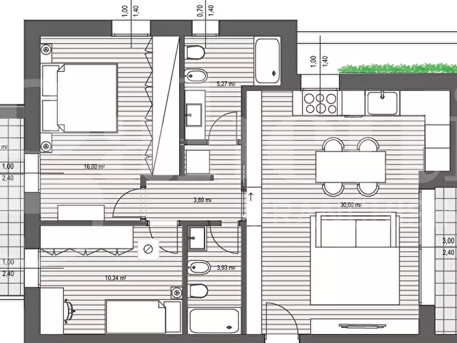 Immagine 13 di Appartamento in vendita  in Via Rielta, . a Venezia