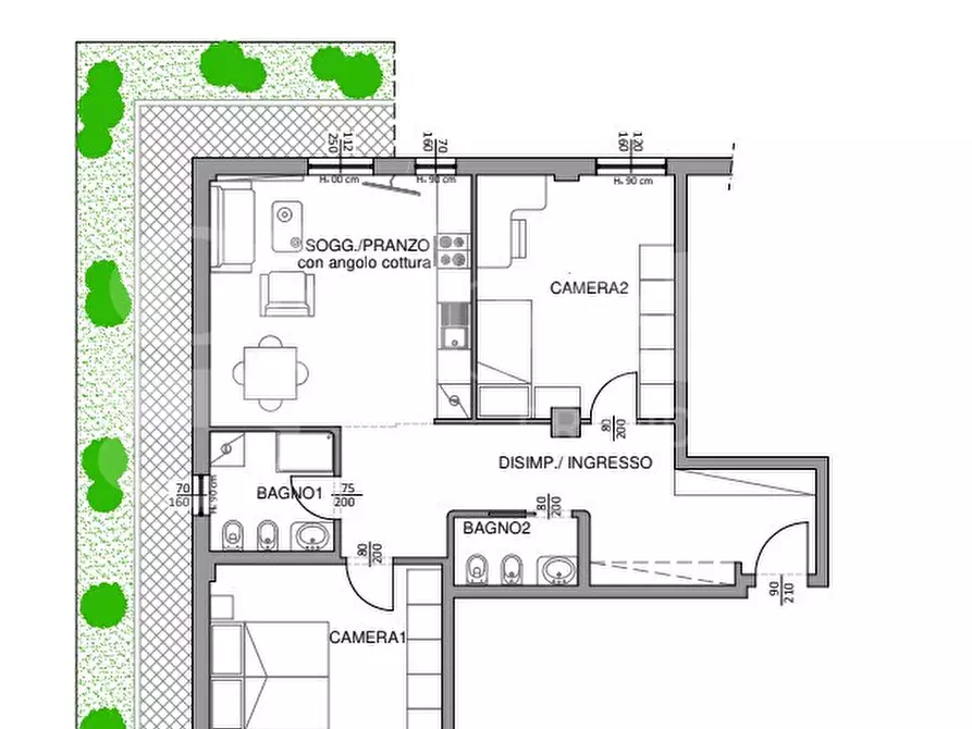 Immagine 19 di Appartamento in vendita  in Via BENEDETTO MARCELLO a Bologna