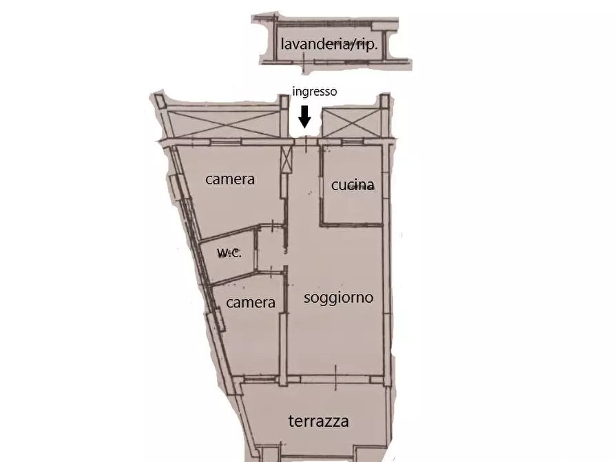 Immagine 20 di Appartamento in vendita  in Via Taormina, via fontana vecchia, 26 a Taormina