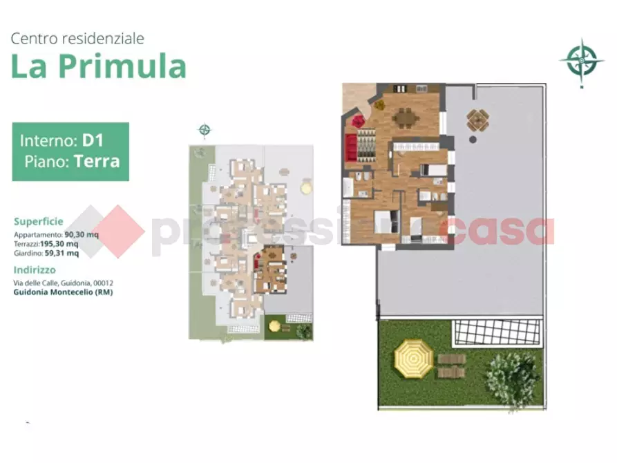 Immagine 44 di Appartamento in vendita  in Via Delle Calle, 17 a Guidonia Montecelio