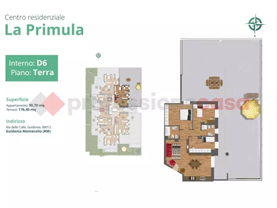 Immagine 48 di Appartamento in vendita  in Via Delle Calle, 17 a Guidonia Montecelio