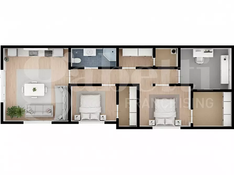 Immagine 1 di Box auto in vendita  in Via Ravenna, 25 a Ragusa