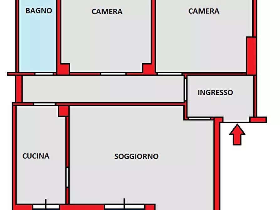 Immagine 35 di Appartamento in vendita  in Via DEMONTE, 4 a Milano