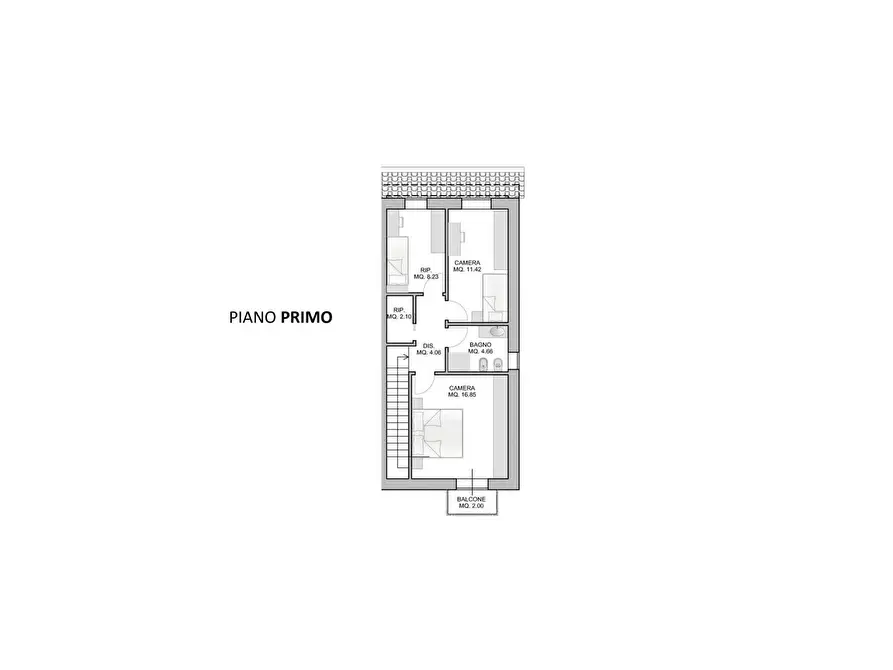 Immagine 6 di Villetta a schiera in vendita  in Via Torconca a San Giovanni In Marignano