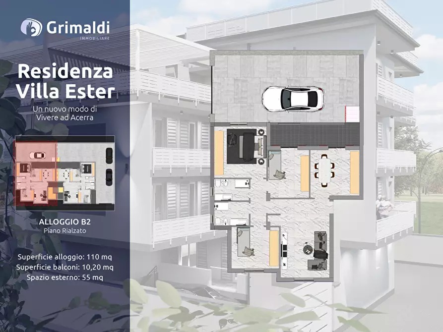 Immagine 5 di Appartamento in vendita  in Via Domenico Castaldo, 5 a Acerra