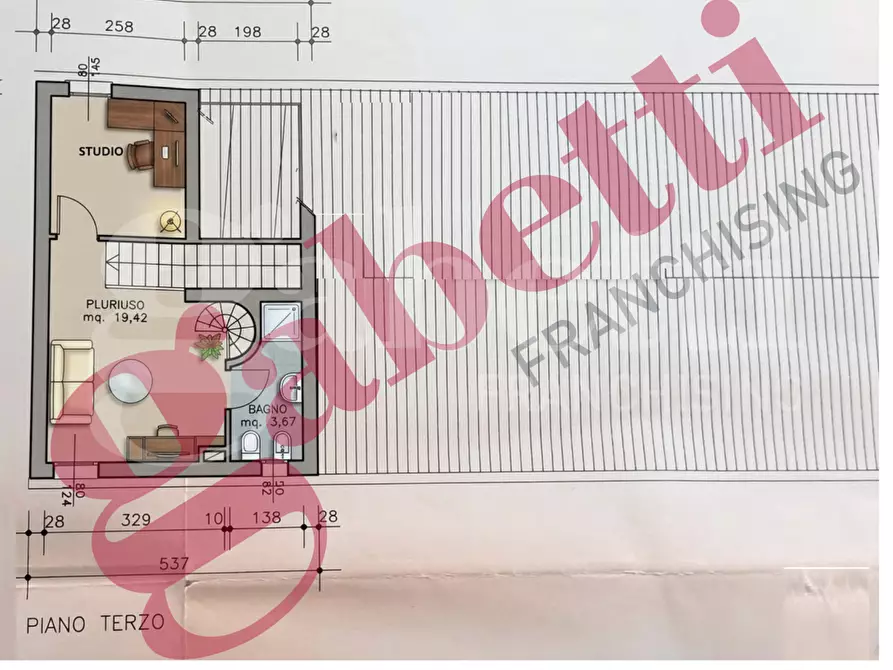 Immagine 18 di Appartamento in vendita  in Via CHIOGGIA  - FONDAMENTA MERLIN, 00 a Chioggia